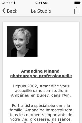 Amandine Minand Photographe screenshot 2