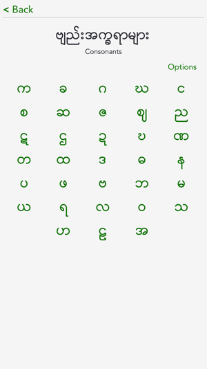 Myanmar Alphabet Kids