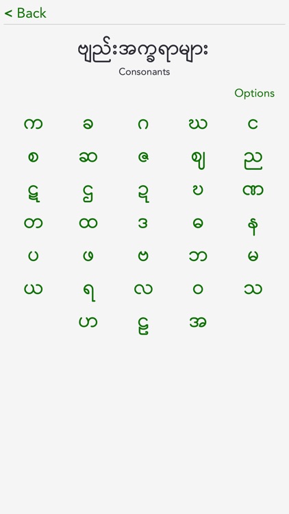 Myanmar Alphabet Kids