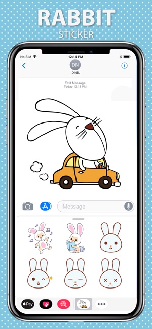 Rabbit Stickers Pack(圖3)-速報App