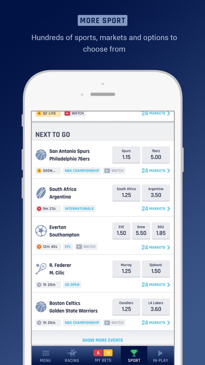 Tab online betting app free