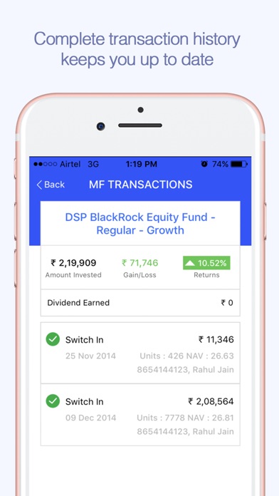 Manek Financial screenshot 3