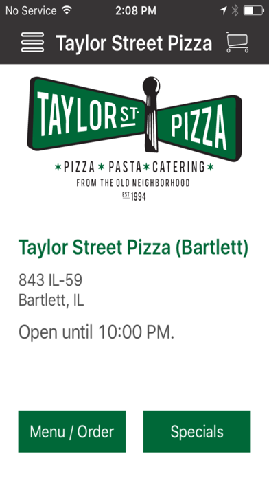 How to cancel & delete Taylor Street Pizza from iphone & ipad 1