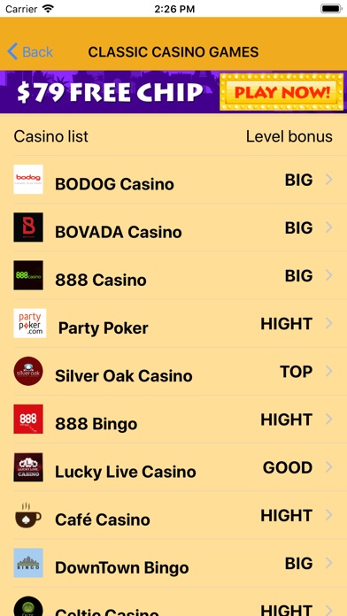 Real Money Casinos Guide screenshot 3