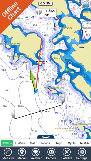 Croatia Nautical Charts HD GPS(圖4)-速報App