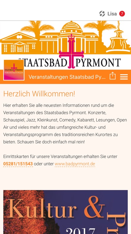 Veranstaltungen Pyrmont