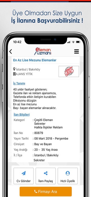 Elemanuzmani.com İş İlanları(圖2)-速報App