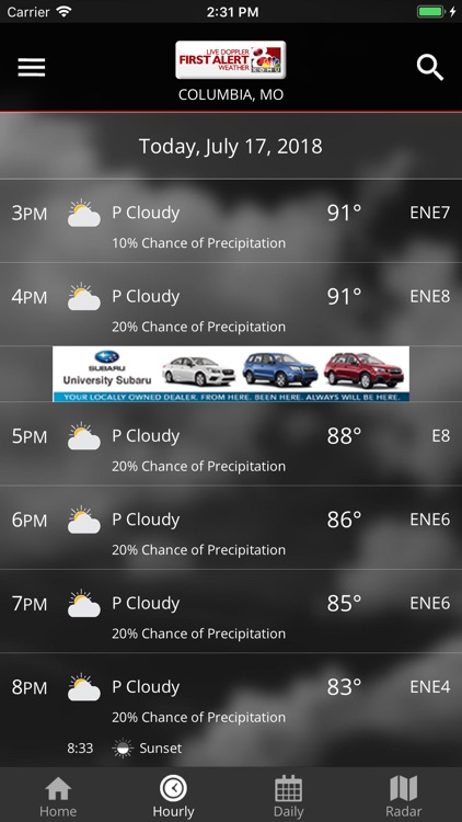 KOMU Weather App