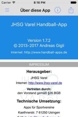 JHSG Varel screenshot 4