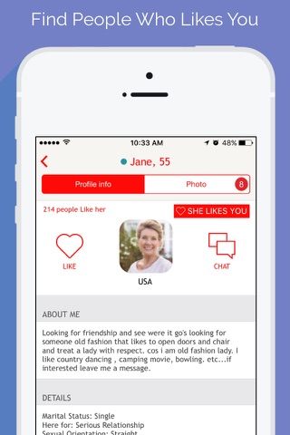 Senior Dating - DoULikeSenior screenshot 2