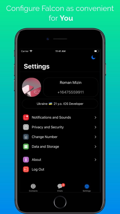Falcon Messenger screenshot-4