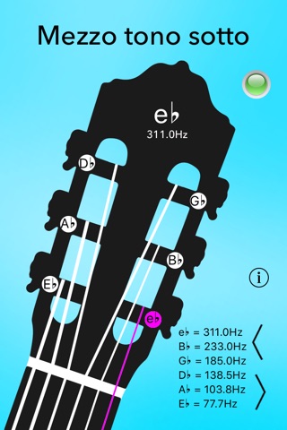 Classical Guitar Tuner screenshot 2