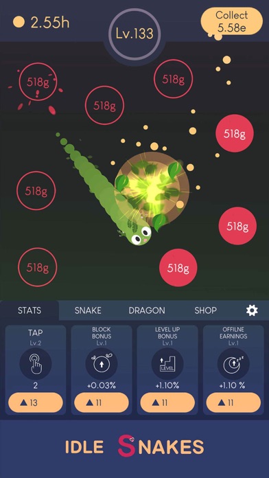 Idle Snakes-Control Balls screenshot 2
