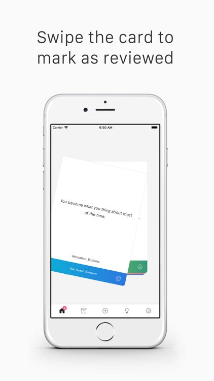 Spaced repetition app screenshot-3