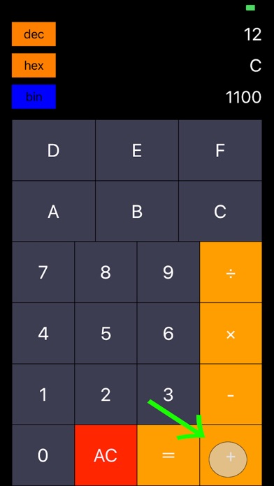 Binary Calculator screenshot 2