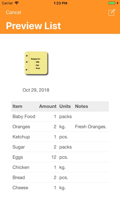 Buyer List - Shopping List screenshot-5