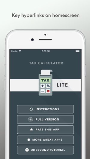 Tax Calculator 2019 LITE(圖3)-速報App