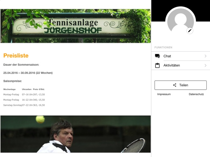 Tennisanlage Jürgenshof