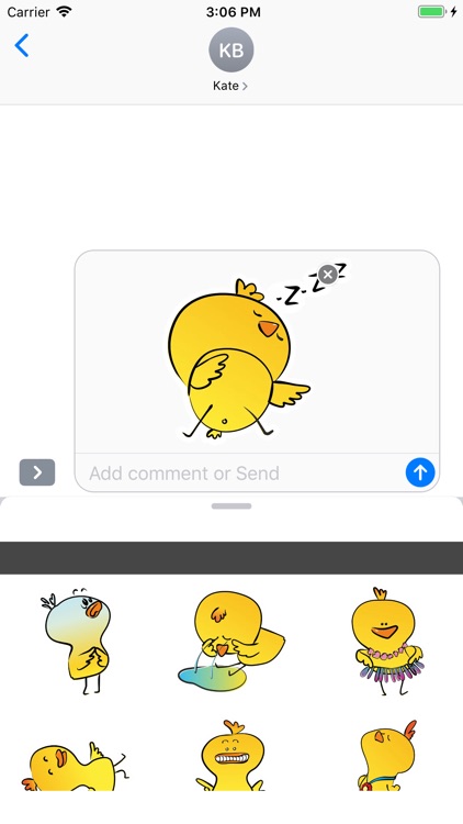 Chicken stickers pack