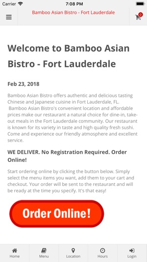 Bamboo Asian Ft Lauderdale(圖1)-速報App