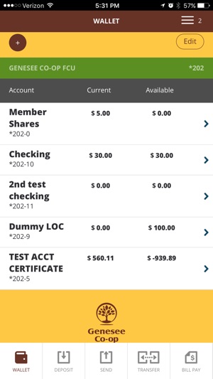 Genesee Co-op Mobile Banking(圖2)-速報App