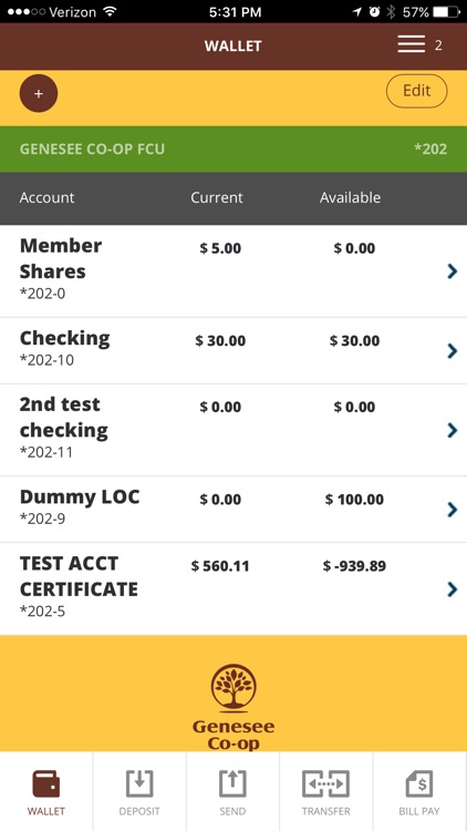 Genesee Co-op Mobile Banking