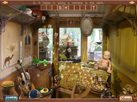 Hidden Object Crosswords HD - náhled
