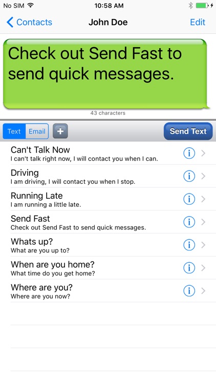 Send Fast