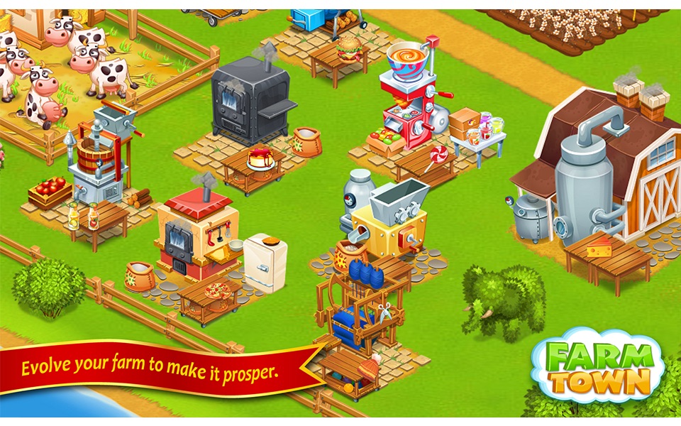 Farm Town - Family Farming Day screenshot 4