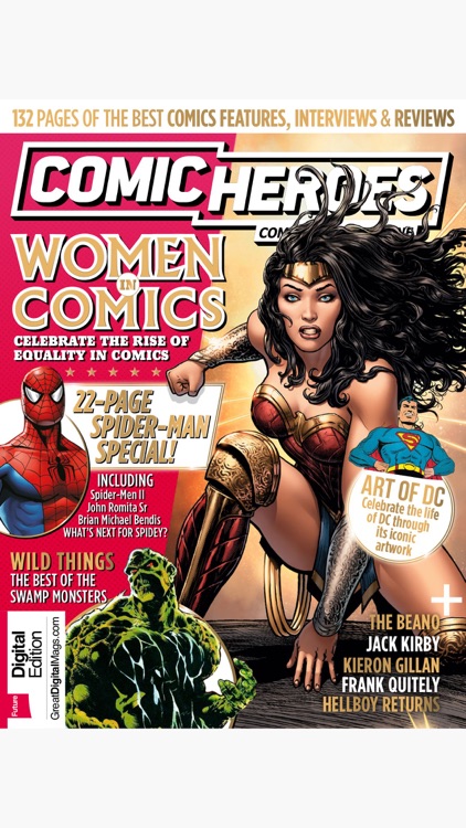 Comic Heroes: the superhero comics magazine