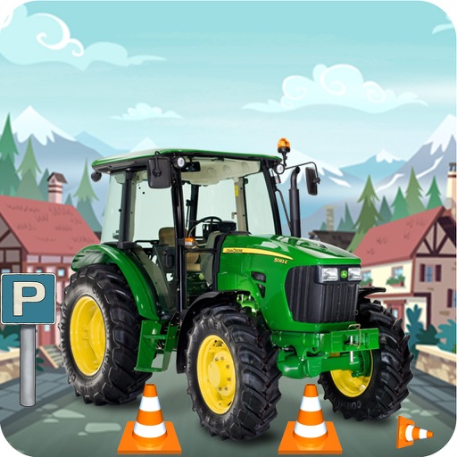 Town Tractor Parking icon