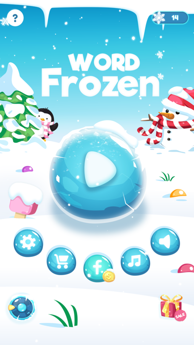 Word Frozen: Word Link Game screenshot 3