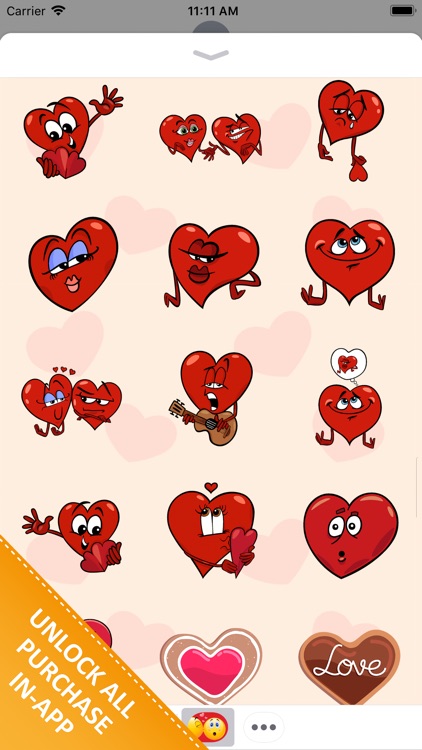 Adorable Couple Love Stickers screenshot-3