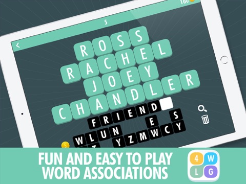 Four Word Link Game HD - náhled