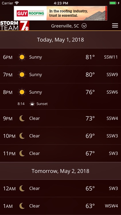 WSPA Weather