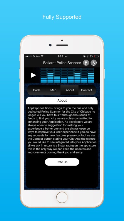 Ballarat Police Scanner Radio