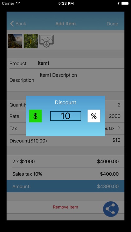 Sky Invoice screenshot-3