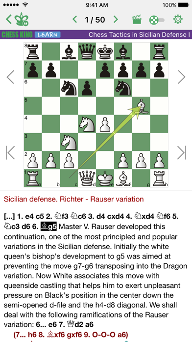 How to cancel & delete Chess Tactics. Sicilian Def. 1 from iphone & ipad 2