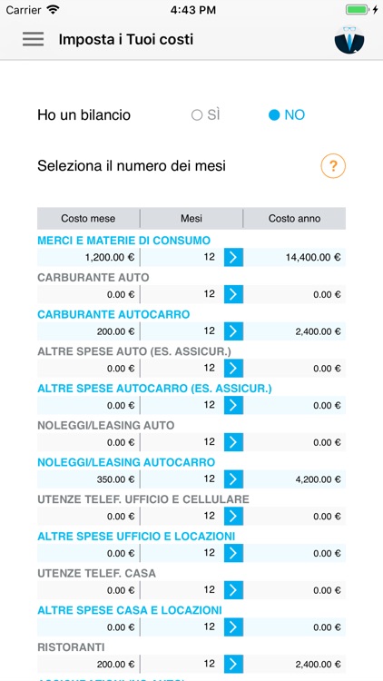 IMPOSTE FACILI per Partita IVA