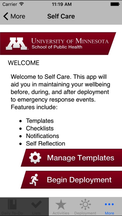 Responder Self Care