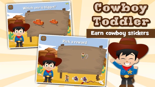 Cowboy Toddler: Educational Games(圖4)-速報App