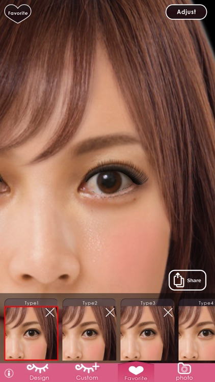 Eyelash: Try various designs