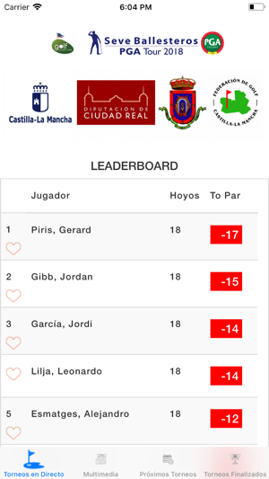 PGA Spain Live Scoring(圖2)-速報App