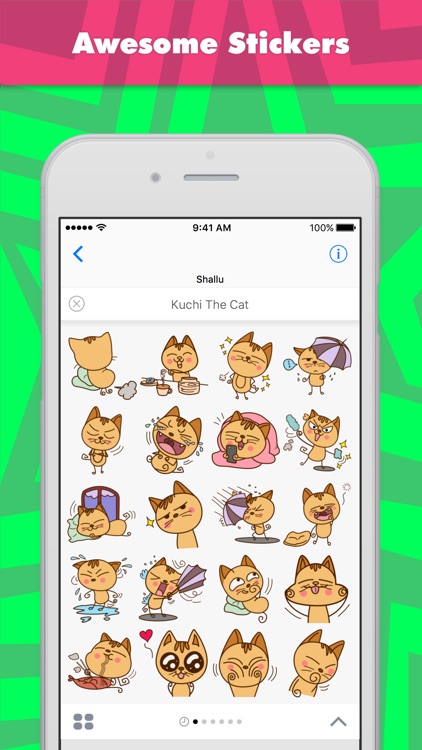 Kuchi the Cat stickers