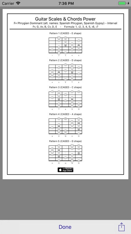 Guitar Scales & Chords Power screenshot-5