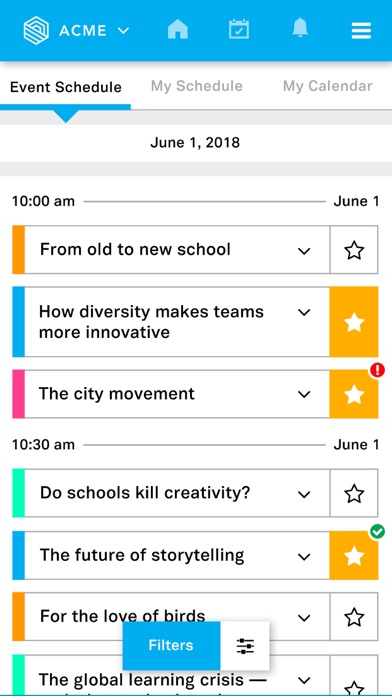 klik Event App screenshot 2