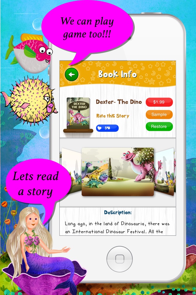 Story Time Interactive reading screenshot 2