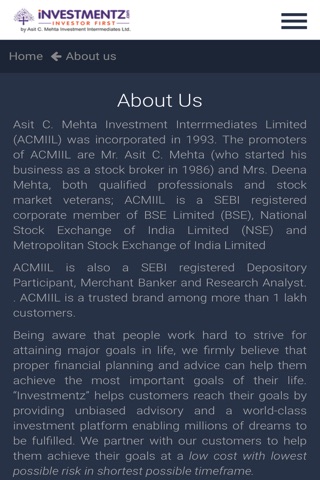 Investmentz screenshot 2