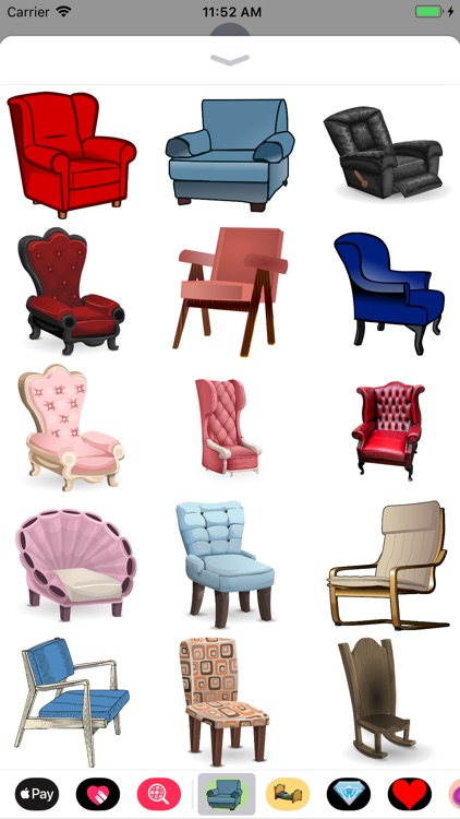Chair Stickers