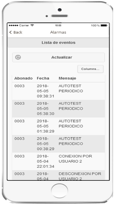 Mi Alarma V2 screenshot 4